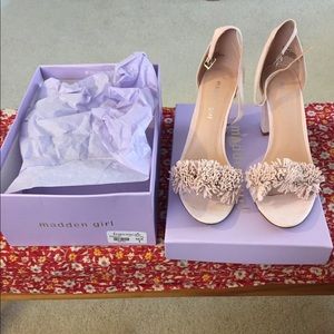 Madden Girl light pink heels